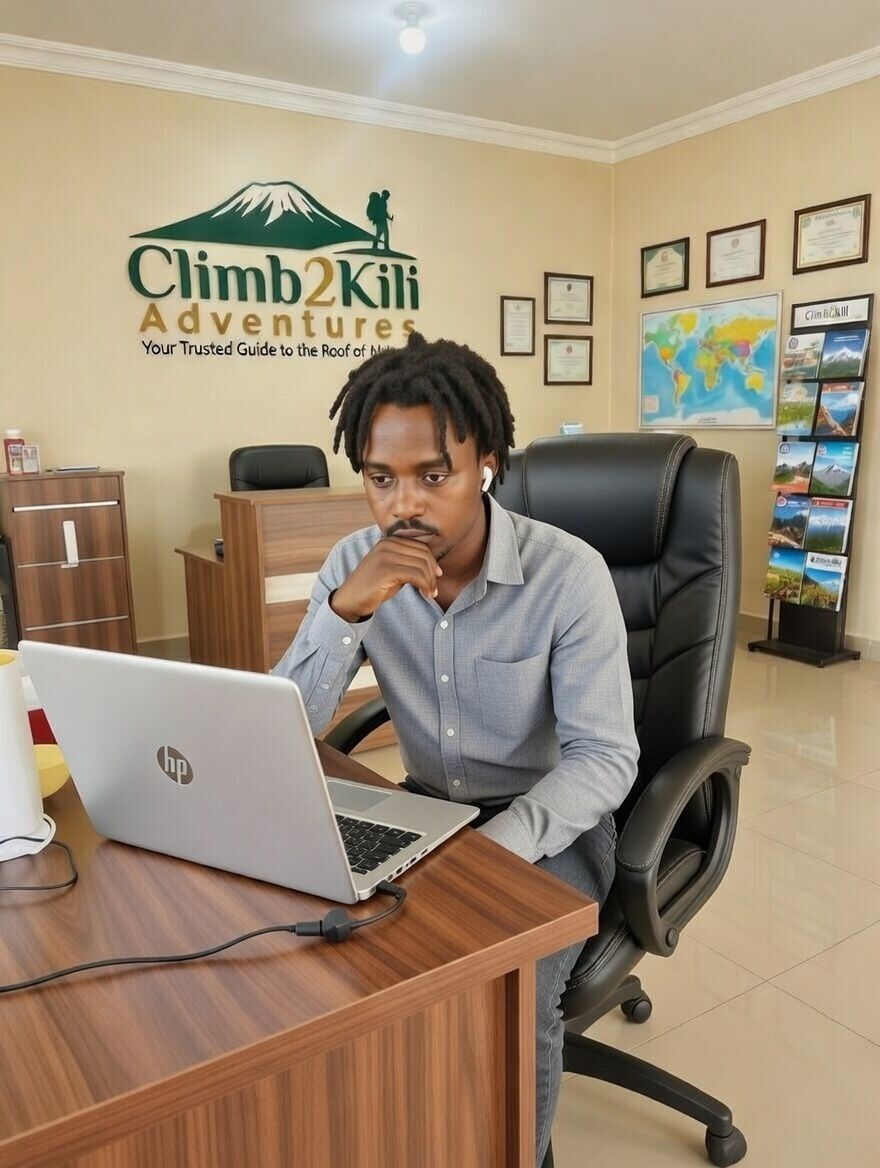 Climb 2 kili Adventures office